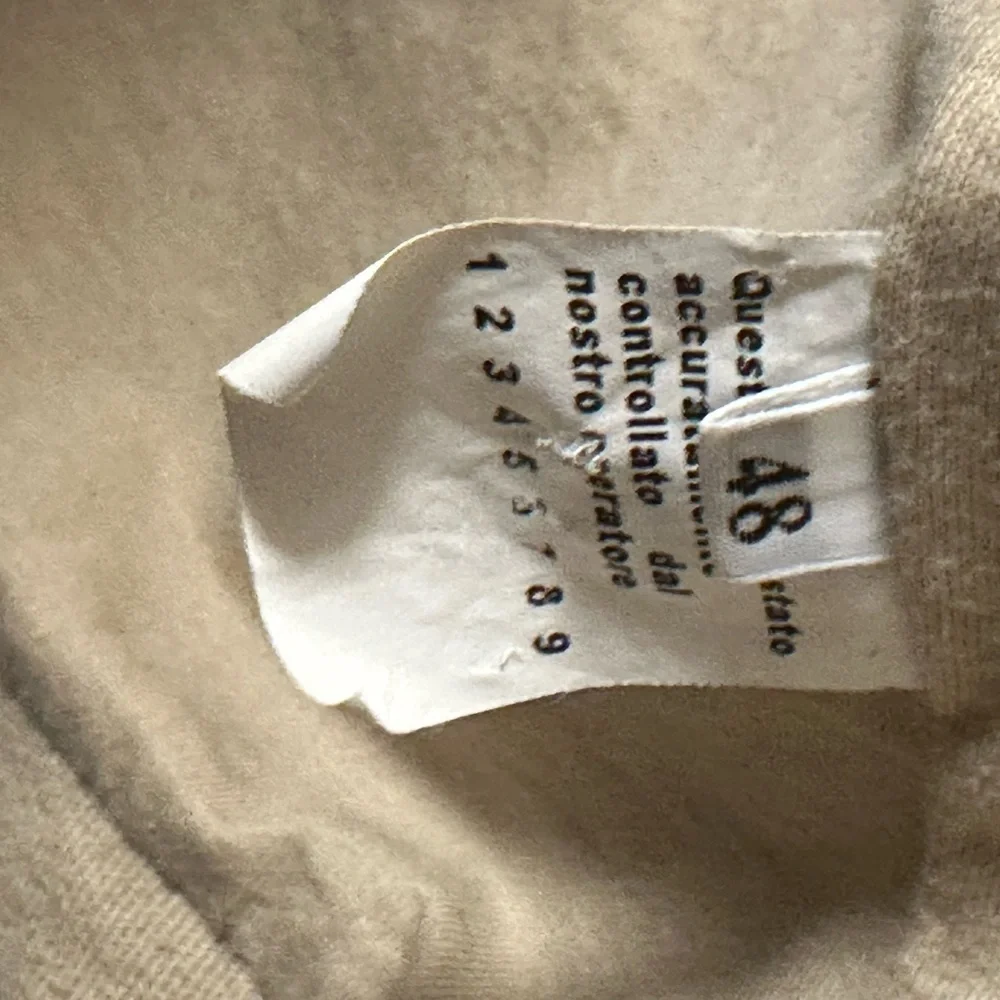 Dolce and Gabbana Leather/cotton motorcycle jacket - Picture 2 of 5